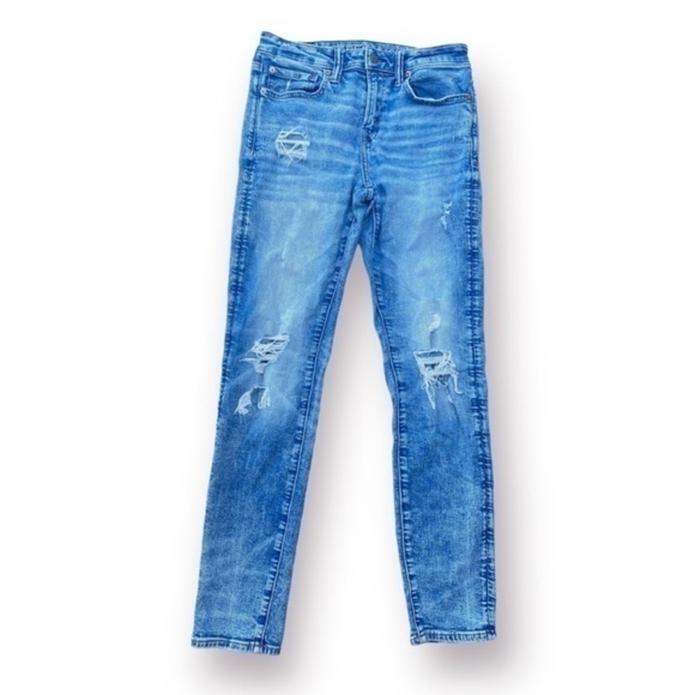 American Eagle Athletic Slim Distressed Jeans Unisex 28x32